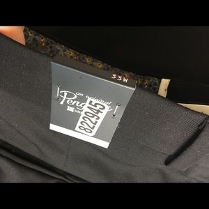 BRAND NEW WITH TAGS - Men's Black Suit Pants